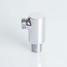 1 / 2 " Round Chrome Plated Angle Valve quick open stop cross handle Toilet Water Heater Water Check Valve